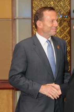 Prime Minister Tony Abbott meets with Chinese President Xi Jinping.