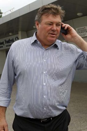 Not happy: Neil Balme.