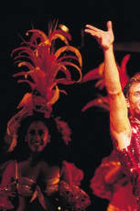 Todd McKenney performs in "The Boy from Oz" in 1998 at Her Majesty's Theatre, Sydney.