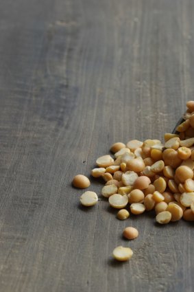 Yellow peas are inexpensive to grow and produce a surprisingly clean taste.