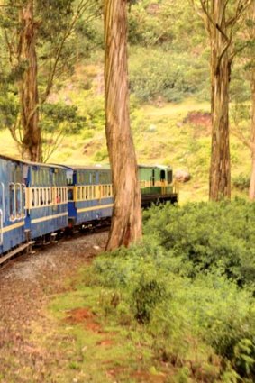 The Nilgiri mountain train.