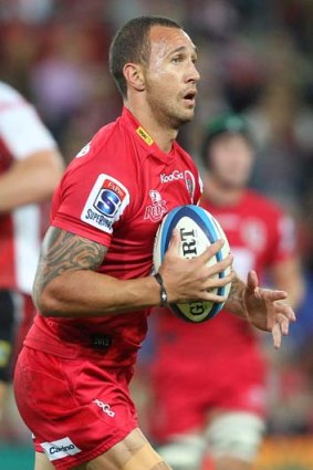 Quade Cooper ... has recieved support from his club, the Queensland Reds.