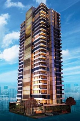 More than 30 apartments have been sold in the Synergy development at Broadbeach.
