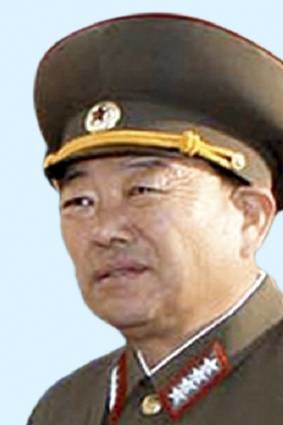 An undated file picture of North Korean General Hyon Yong-chol.