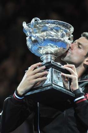 Australian Open 2012 champion Novak Djokovic.