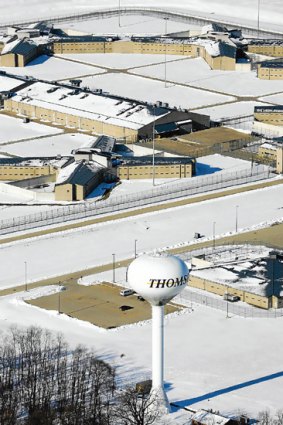The prison in Thompson, Illinois.