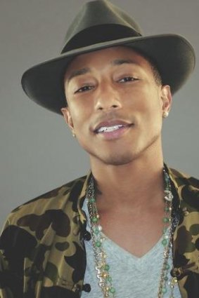 Pharrell Williams: Collaborated with Ronson on <i>Record Collection 2012</i>.