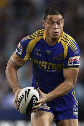 In his hands ... Parramatta wants to talk to Timana Tahu.