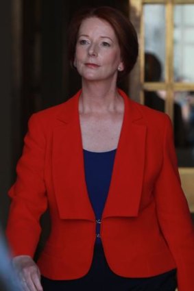 Prime Minister Julia Gillard.