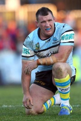 Will he or won't he?: Paul Gallen and the other 16 players issued with show-cause notices have until 9.30am on Friday to accept the deal.