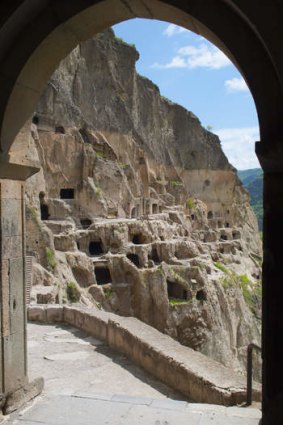 Vardzia cave city, Samtskhe-Javakheti, Georgia.