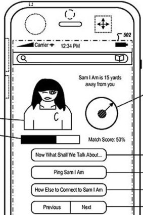 The so-called Apple "dating service" patent.