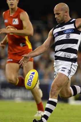 Geelong's Paul Chapman will be too physically robust for any Suns opponent.