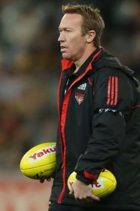 Dean Robinson - who worked with Kerri Pottharst in the lead-up to the 2004 Athens Olympics - has been stood down by Essendon pending the outcome of an investigation by the Australian sports anti-doping authority.