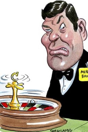 Dethroned ... a unit of James Packer's Crown Limited was among the victims. <em>Illustration: John Shakespeare</em>