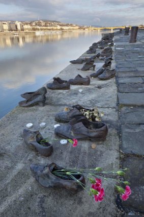 The Shoes on the Danube Memorial.