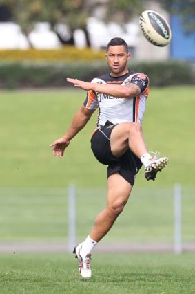 Benji Marshall will go back to five-eighth.
