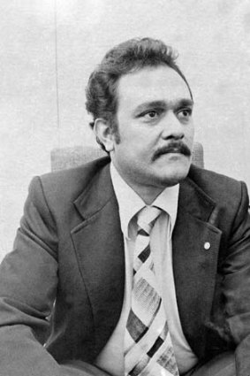 Fighter &#8230; Joao Carrascalao in Sydney in 1975. He was the leader of the conservative Timorese Democratic Union, which started the civil war in Portuguese Timor that eventually led to Indonesia's invasion.