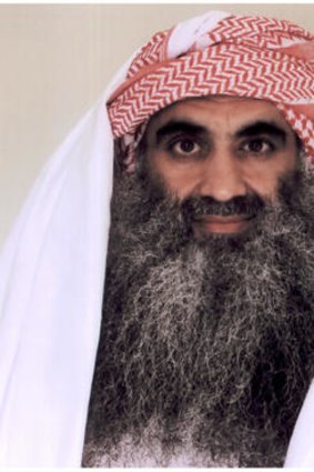 An image from an Arabic language Internet site purporting to show Khalid Sheik Mohammed.