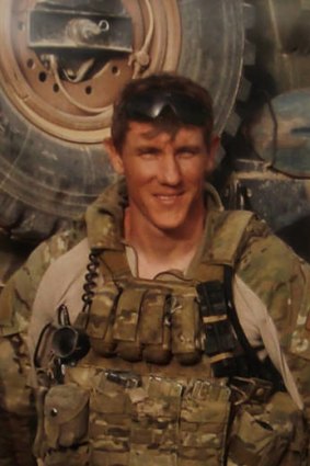 SAS soldier Jason Brown.