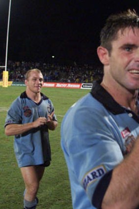 Brad Fittler shows what it means to win a series.