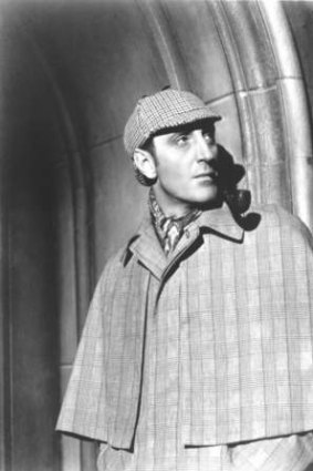 Classic ... Basil Rathbone as Sherlock Holmes.