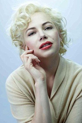 Michelle Williams as Marilyn Monroe.