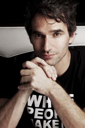 Coping mechanism ... an idealised Todd Sampson plays a pivotal role in the protaganist's life.