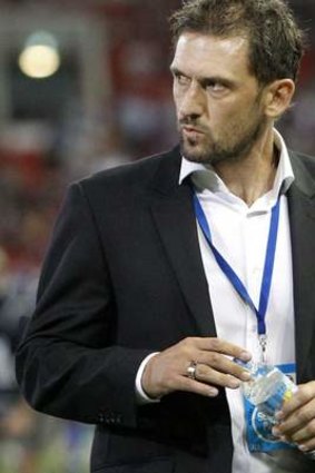 Wanderers coach Tony Popovic.
