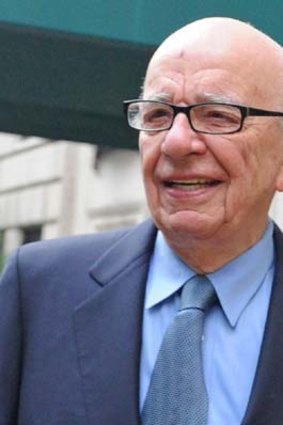 Rupert Murdoch ... stemming the bleeding.
