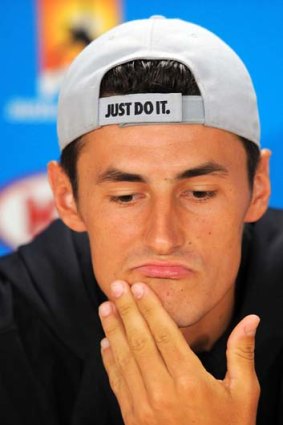I think I can: Bernard Tomic is positive about meeting Rafael Nadal.