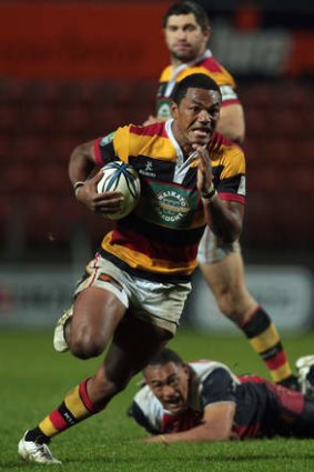 Henry Speight playing for Waikato in 2010.