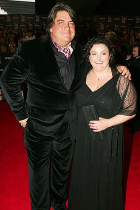 Julie Goodwin, with <i>MasterChef<i/>’s Matt Preston last year, will be dressed by Henry Roth.