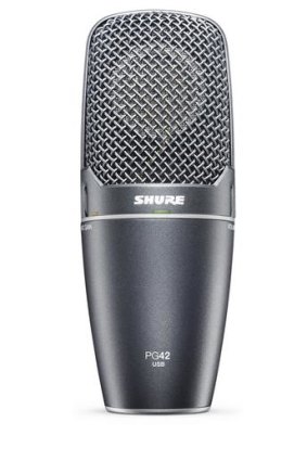 Shure_PG42 USB microphone.