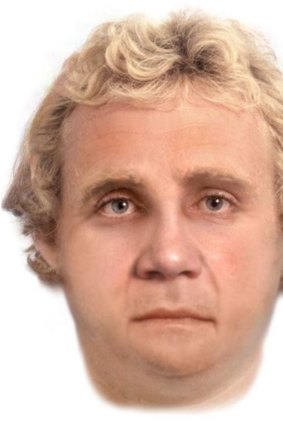 Police said the man had sandy-coloured hair and was aged in his late 40s to early 50s.
