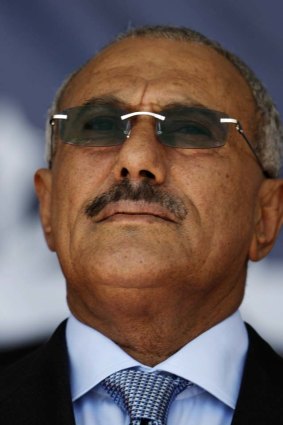 Yemen's President Ali Abdullah Saleh.