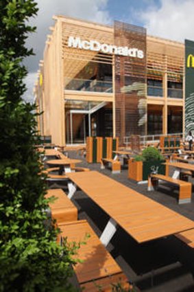 McDonald's is the official restaurant of the London Olympics.