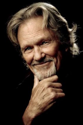 "I haven't had a day job since 1969": Kris Kristofferson.