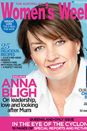 Anna Bligh on the cover of this month's edition.