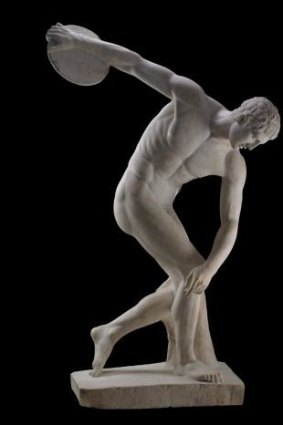 Discobolus, part of <i>The Body Beautiful in Ancient Greece</i>,  