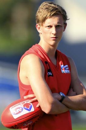 "You can't expect him [Lachie Whitfield] to play 22 AFL games - there's too much pressure on his body and expectation" ... GWS assistant coach Leon Cameron.