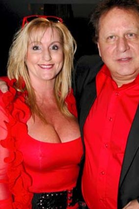 Frank Monte with his wife Sharon Sargeant.
