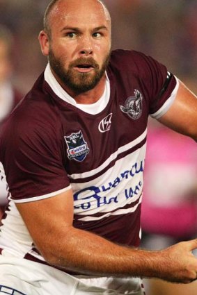 Glenn Stewart of the Sea Eagles may have played his last game for the season.