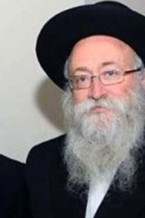 Knew of abuse: Rabbi Boruch Dov Lesches.