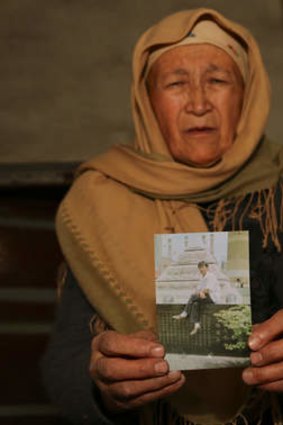 Grave fears: Tursungul Turdi has had no news of her son since he went missing during the Urumqi riots of July 5, 2009.
