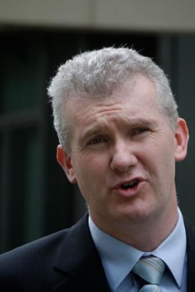 Environment Minister Tony Burke.