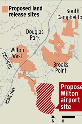 Second airport ... a report commissioned by the federal Transport Minister, Anthony Albanese, identified Wilton as a preferred location.