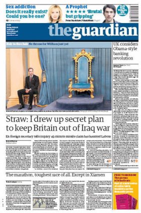 Coming to Australia ... The Guardian will launch a digital edition.