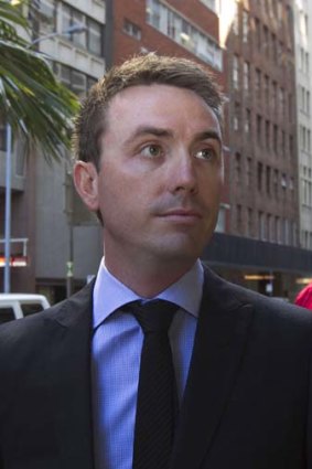 Had alleged misuse of taxi chits ... James Ashby.