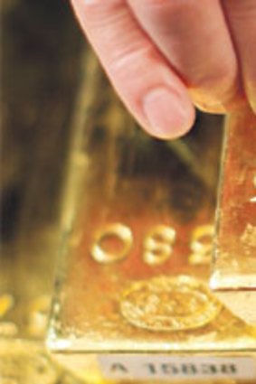 Gold is again being seen as a safe haven.